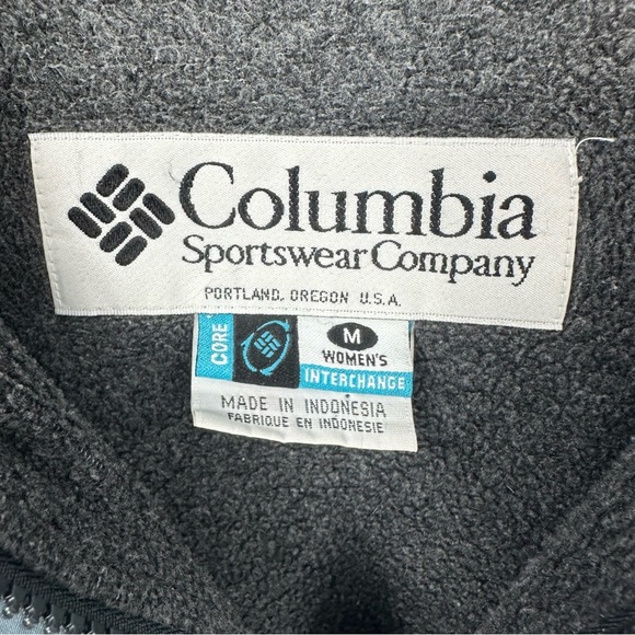 VTG Columbia Interchange Winter Jacket Snow Coat Womens Medium Blue Gray Color - Picture 2 of 7
